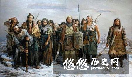 身为汉人将领,便号召部下,发誓杀尽胡人,以慰故人亡灵